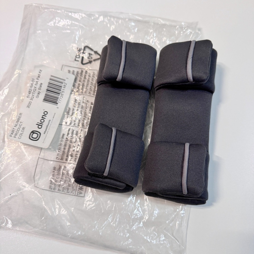 Diono Pad Kit Gray Slate 2020 3QXT/QX NA Harness Covers 51482-NA-01